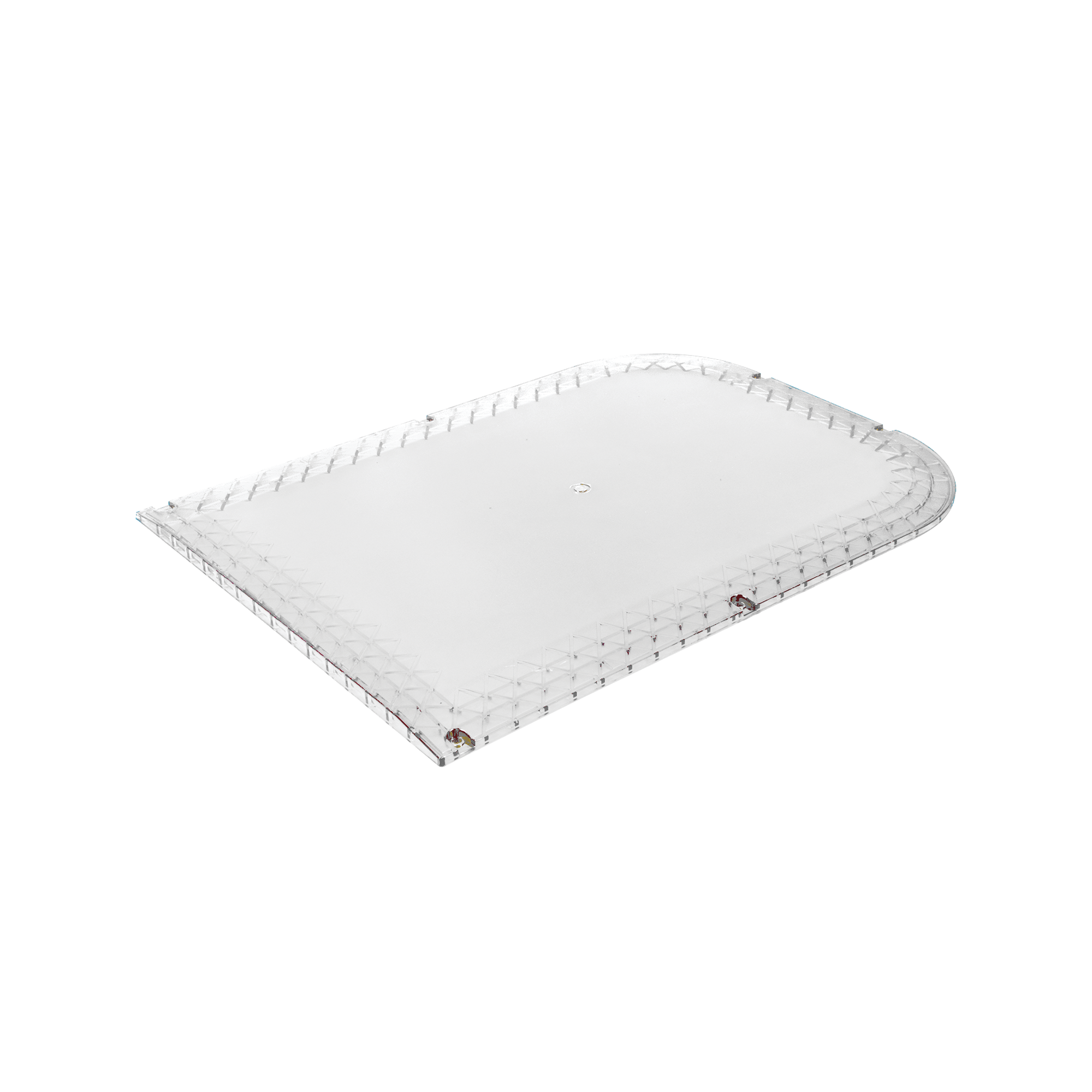 Z67-DLW|Domo lateral de reemplazo para barra de luces X67A, color claro